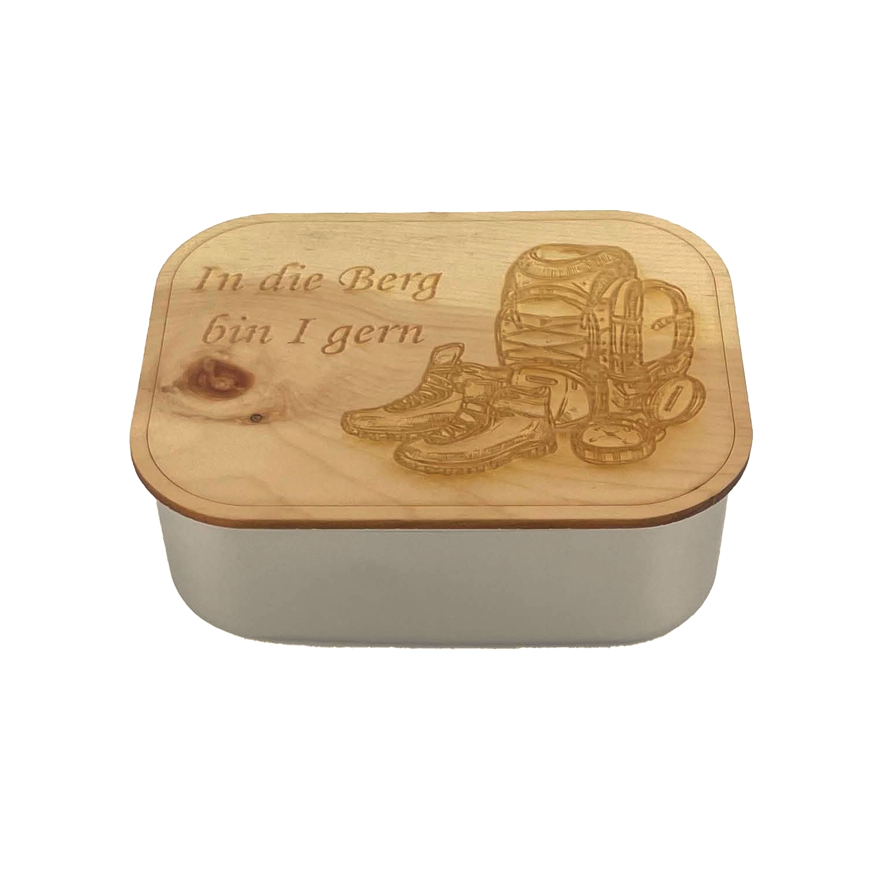 Jausen/Brotzeitbox mit Deckel
